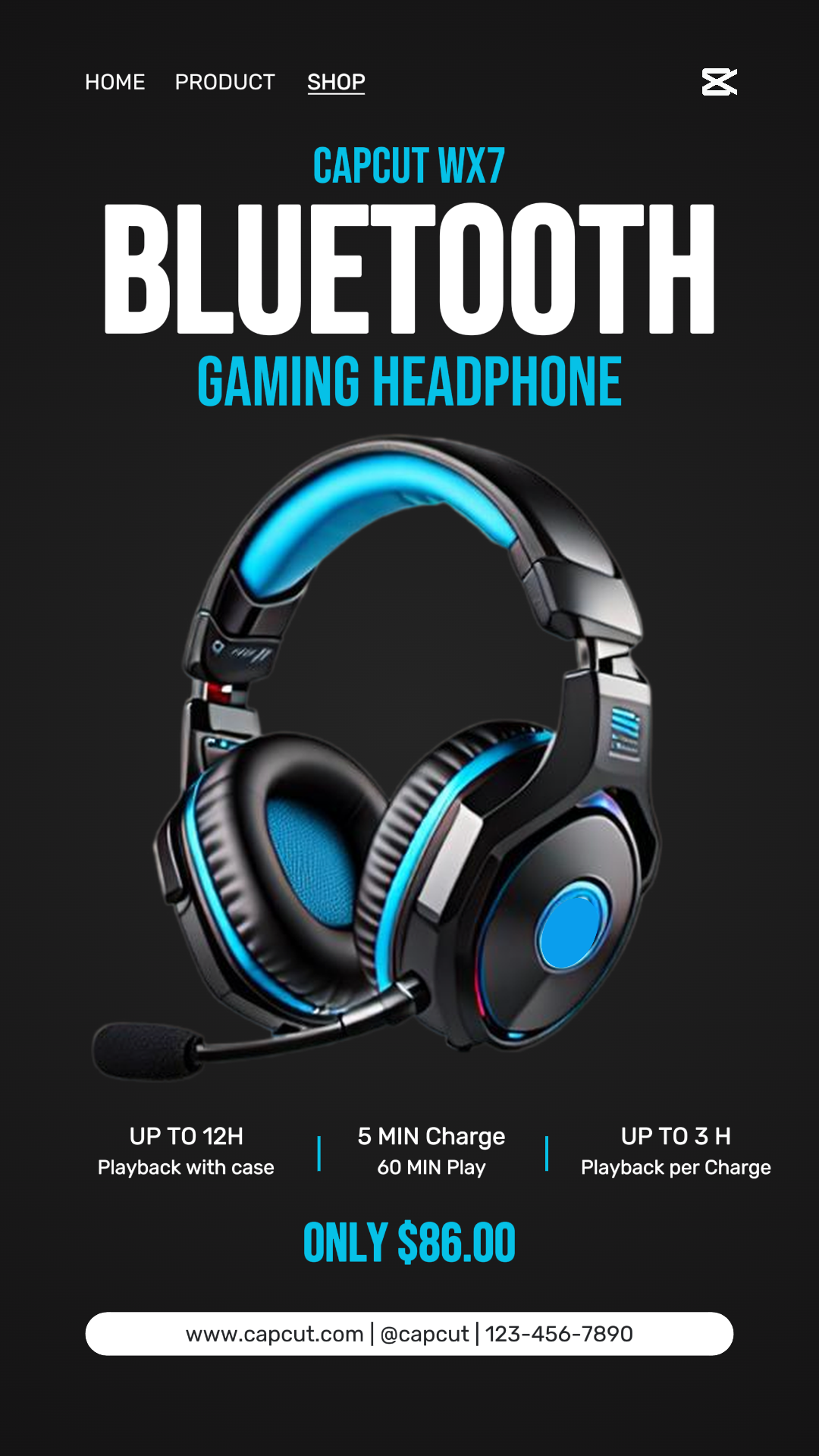 capcut template cover