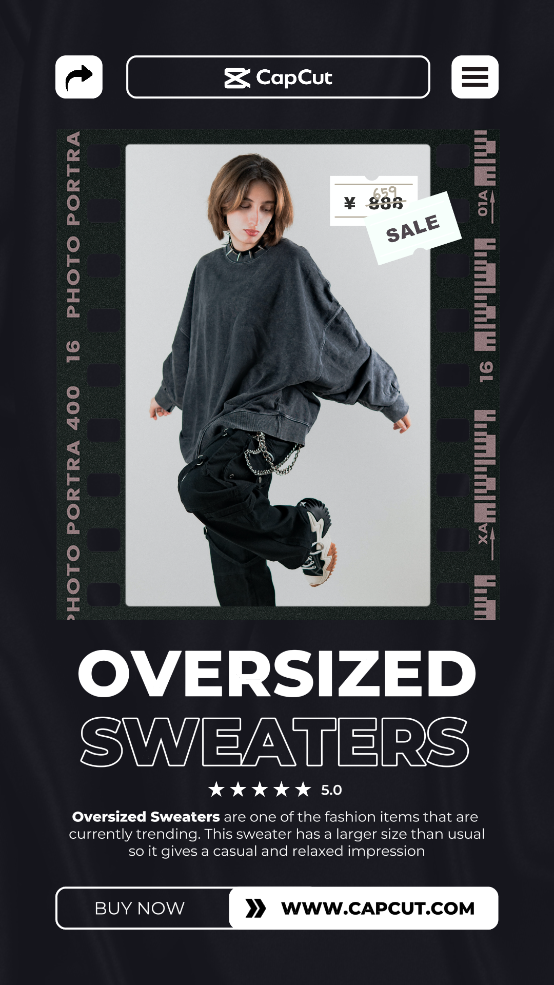 capcut template cover