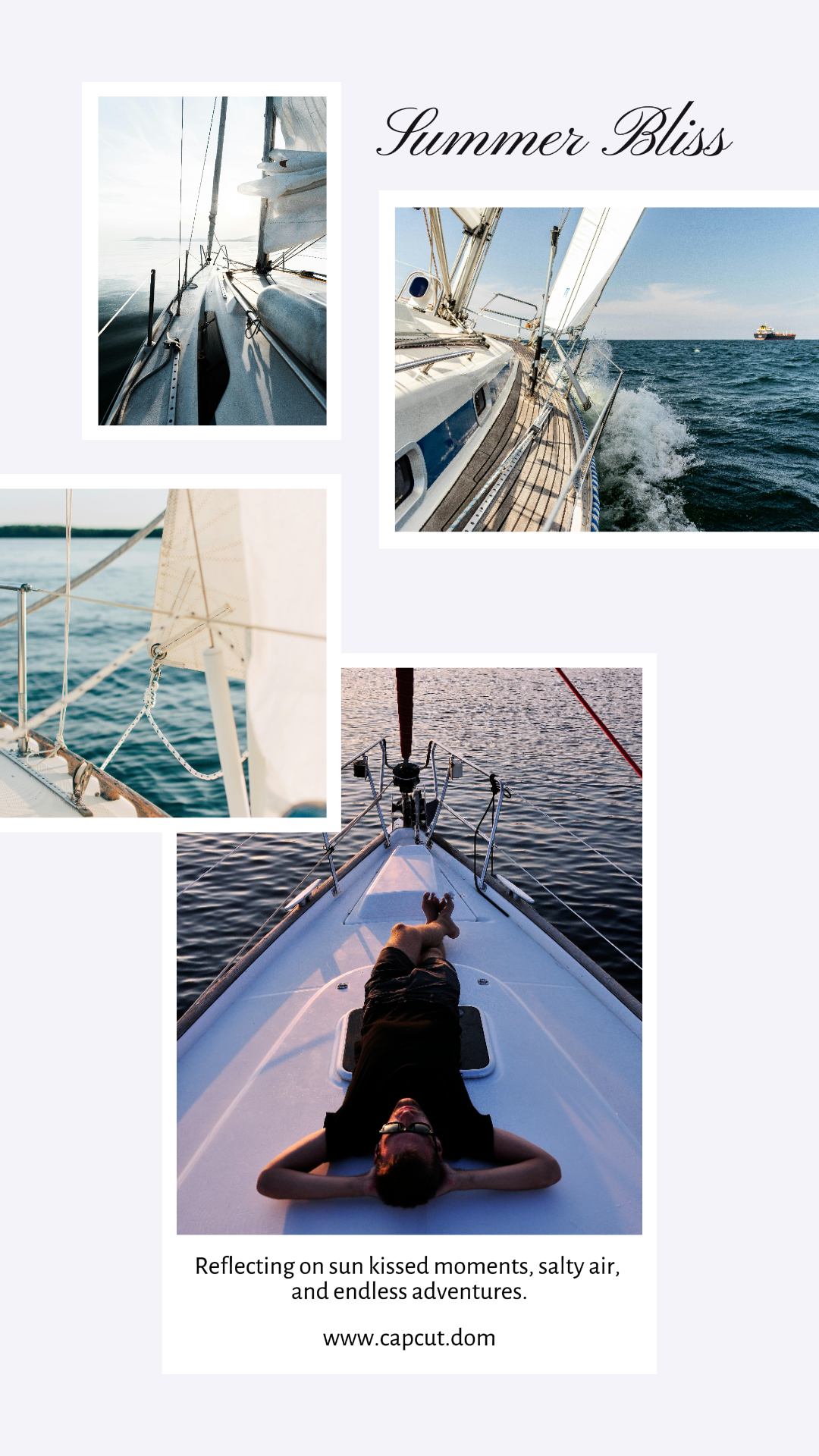 Poster Kreatif Kolase Minimalis Instagram Album Foto Pribadi