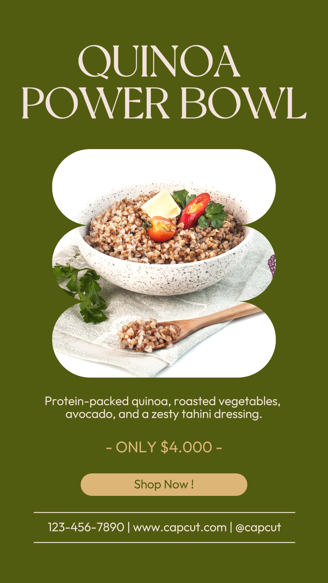 Vegan Food Promotion Instagram Story