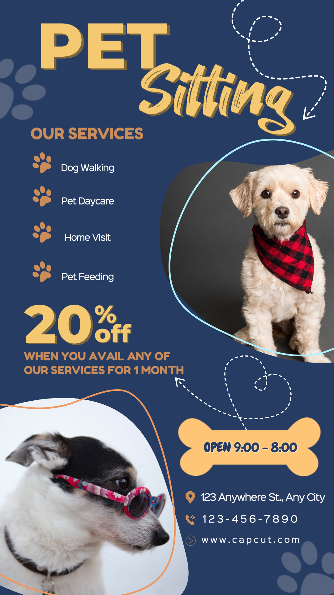 SENTADO DE MASCOTAS - PROMOCIÓN DE VENTA 