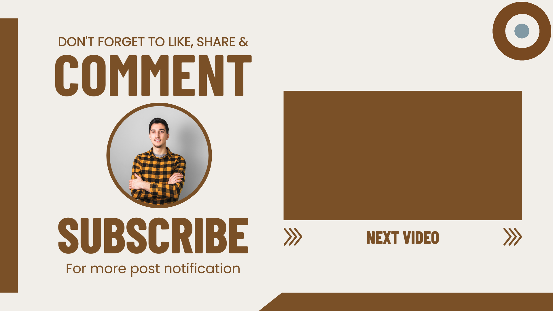 Pantalla final de Youtube sin marketing