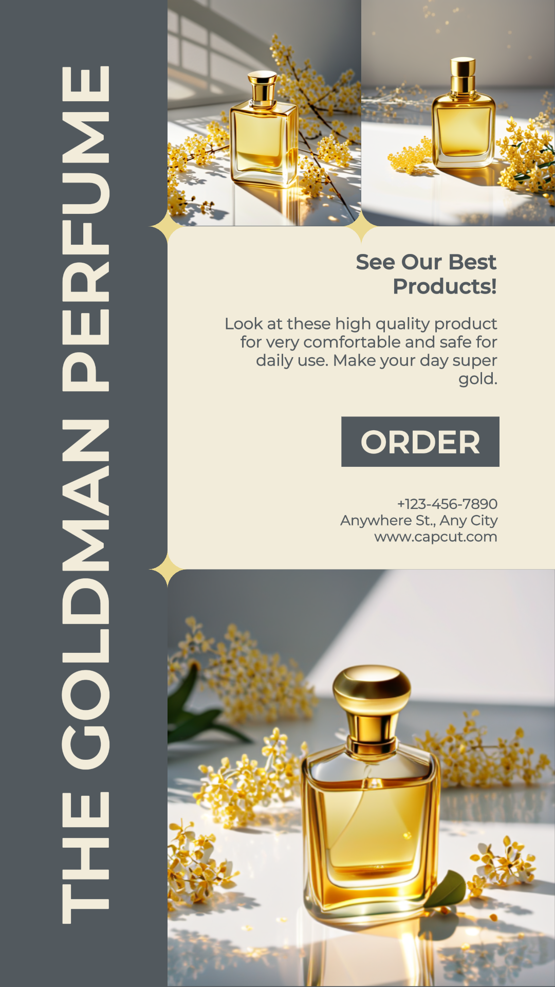 Personal Care Perfume Product Display TikTok