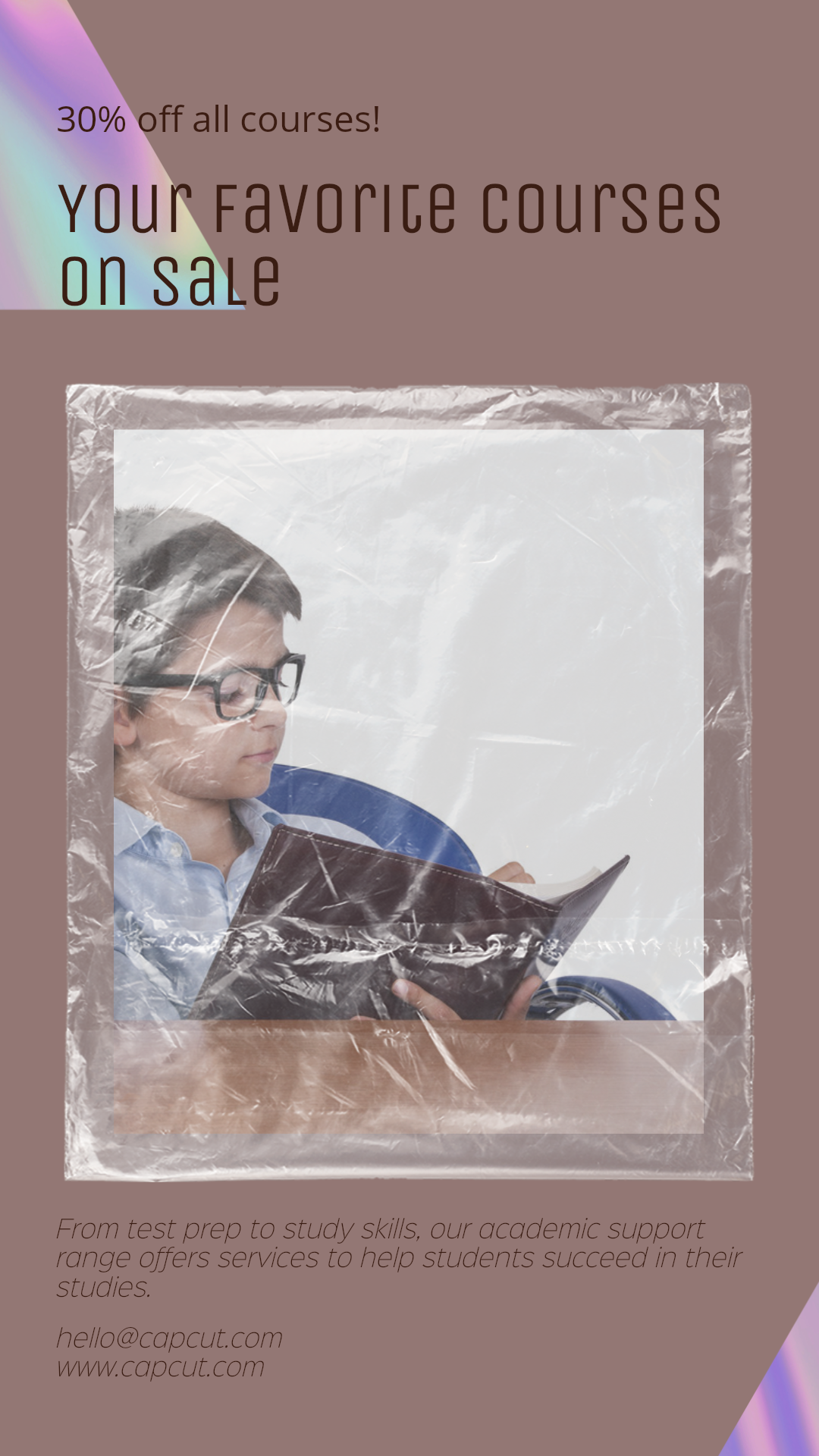 capcut template cover