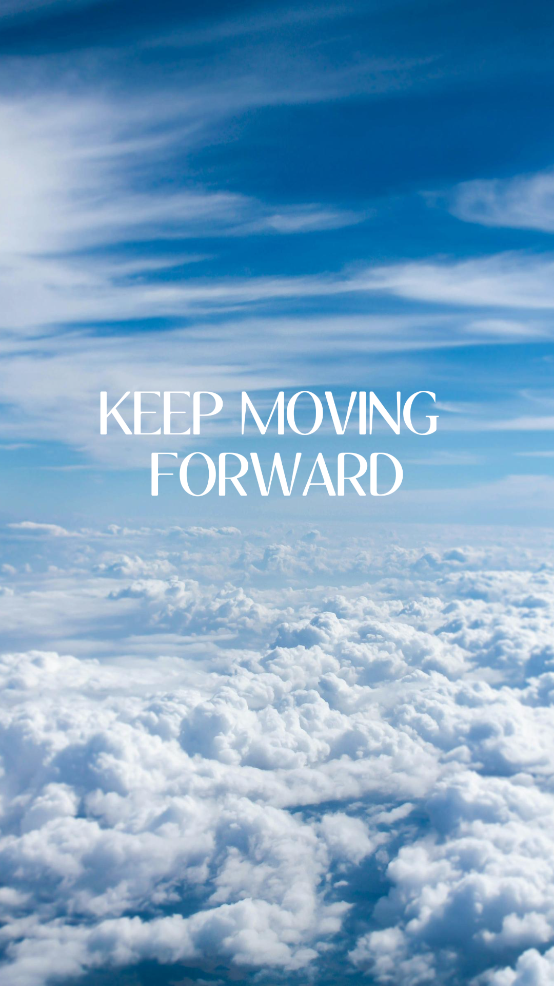 Fondo de pantalla cartel creativo Instagram historia cielo