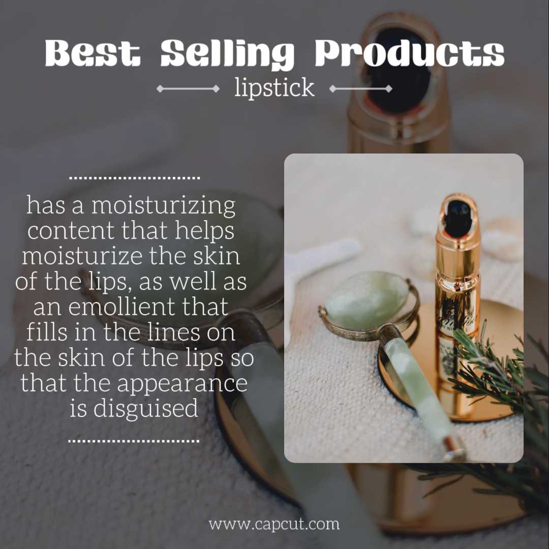 Beauté care+lipstick+instagram post