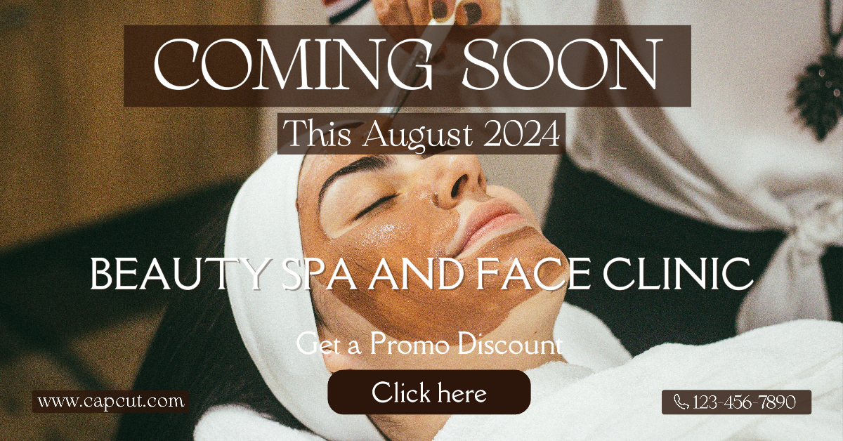 Anuncios de Facebook para el cuidado de la belleza, spa de belleza y clínica facial próximamente