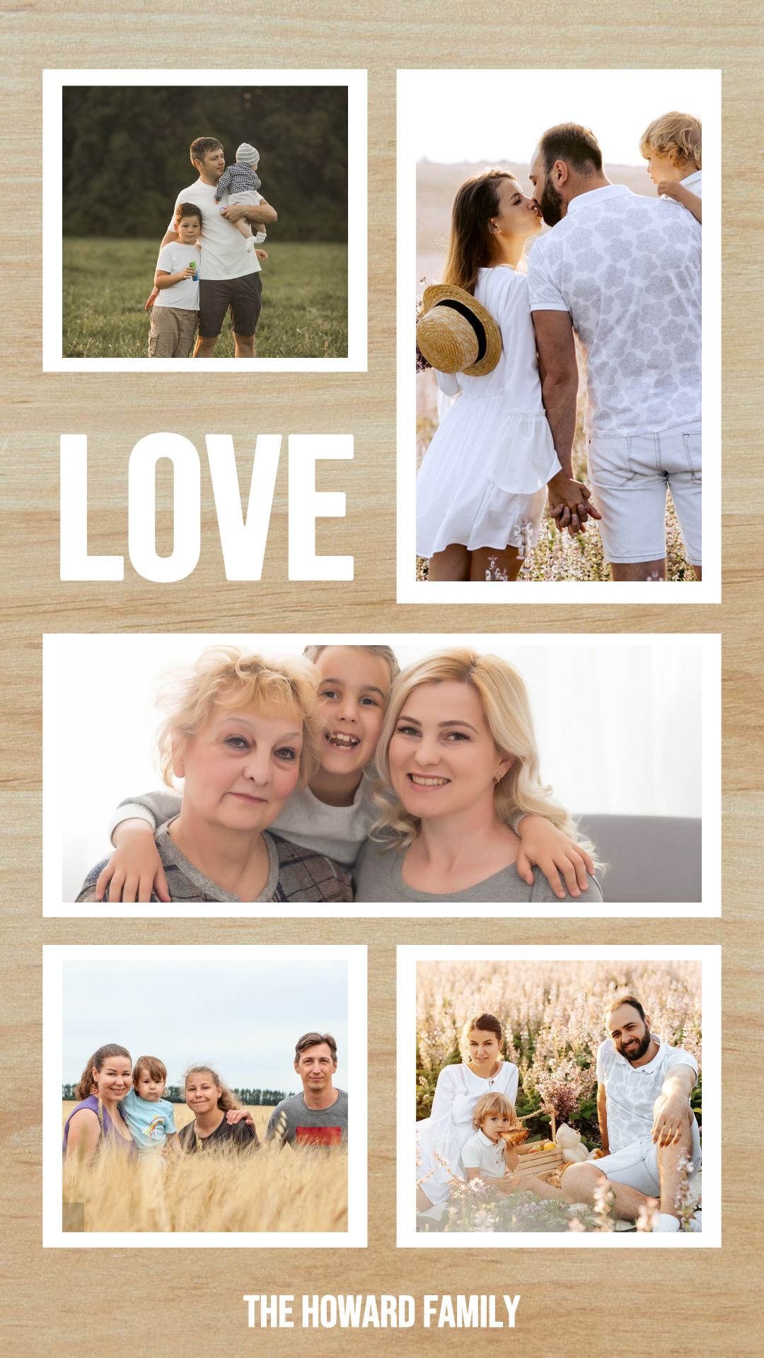 poster kreatif kolase minimalis instagram Pameran album foto pribadi