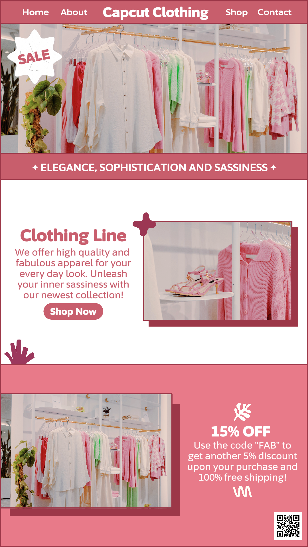 3-Imagen de producto Línea de ropa Historia de Instagram