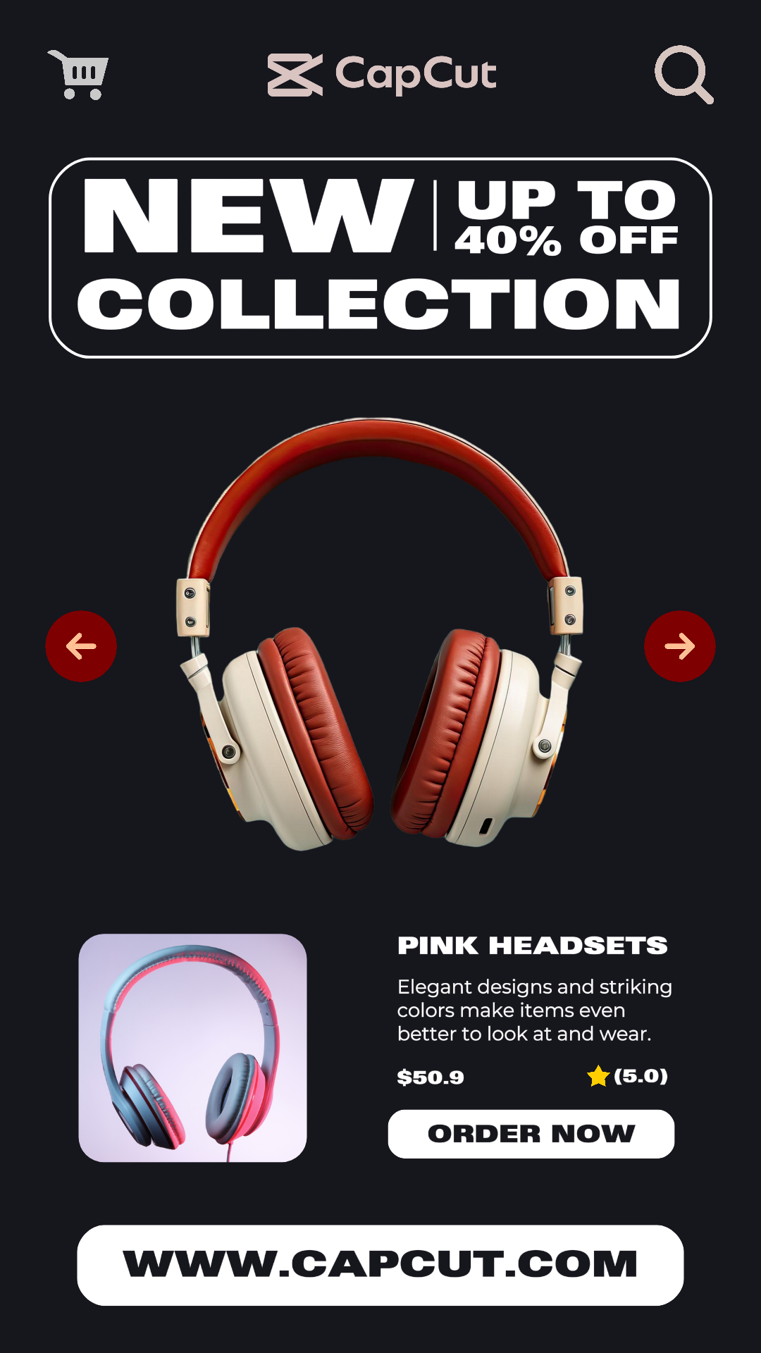 capcut template cover