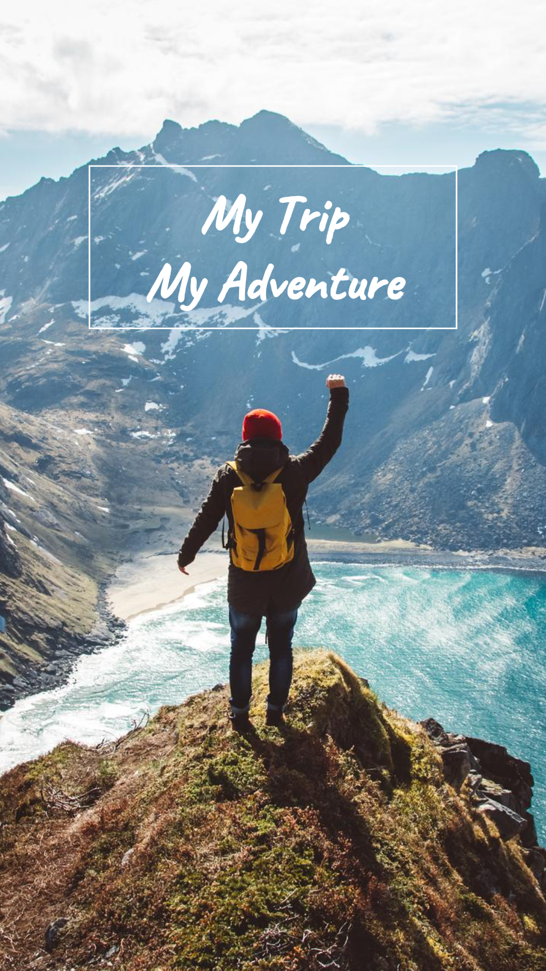 배경화면 크리에이티브 포스터 마운틴