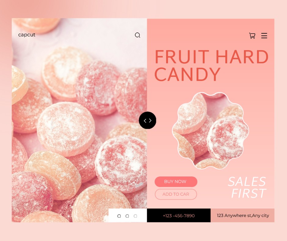 Promosi Permen Makanan & Minuman Lucu