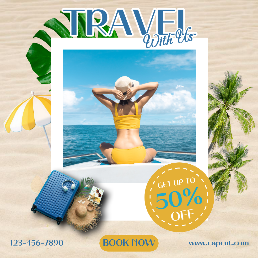 Reisen Instagram Post Reisen Sie mit uns