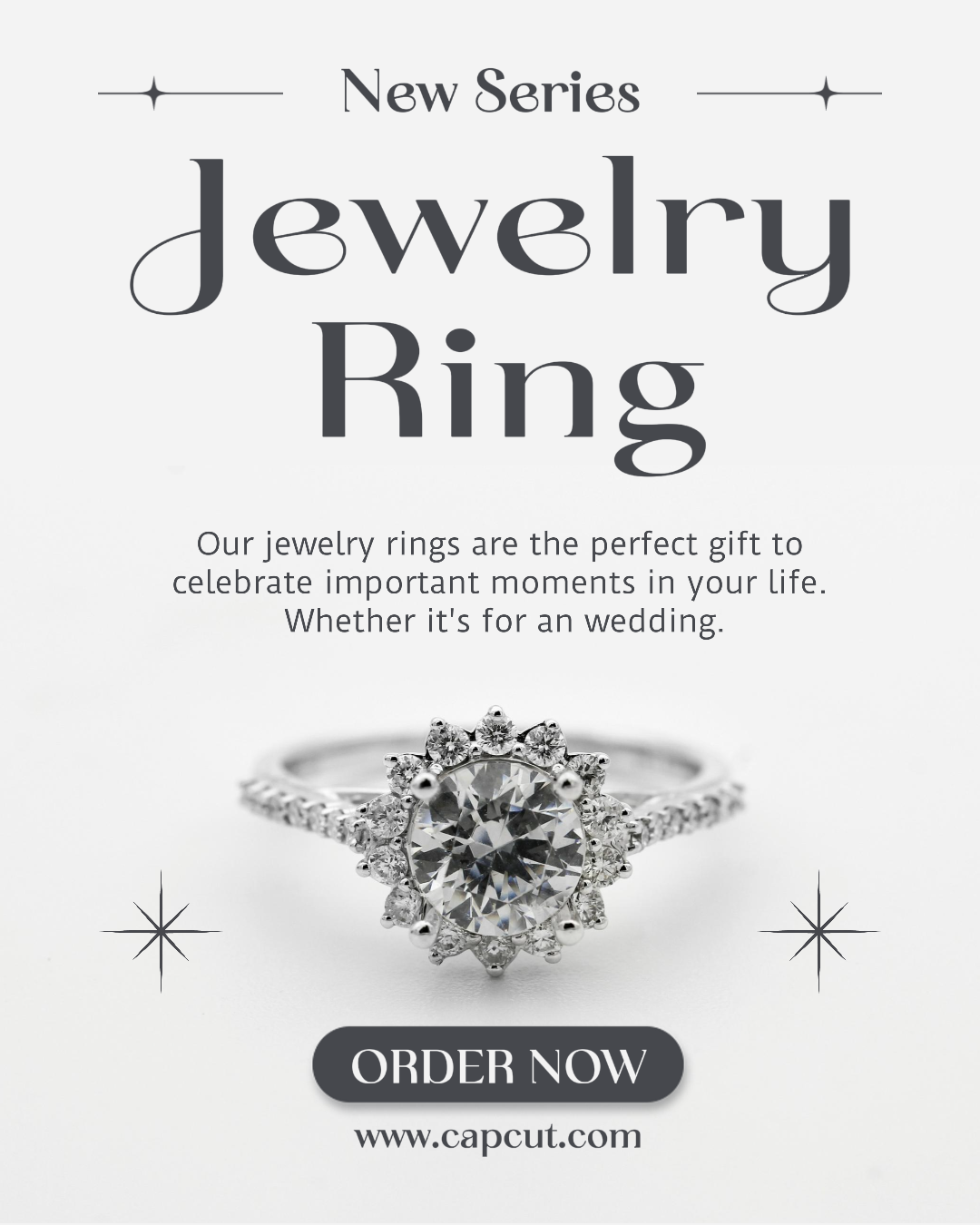 New Series Jewelry Rings IG Post Elegant Style