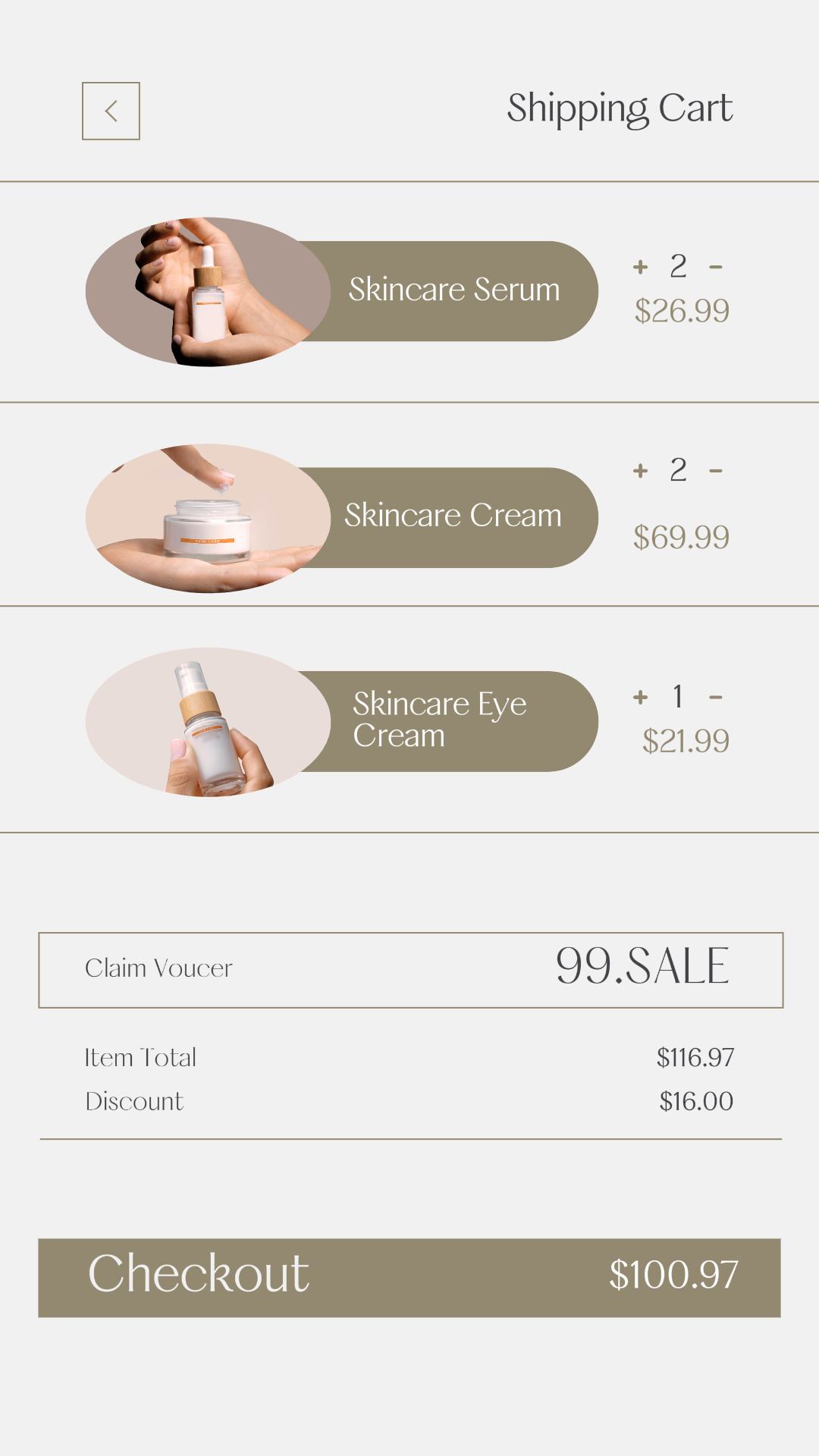 2024hot Shopping Cart Kecantikan