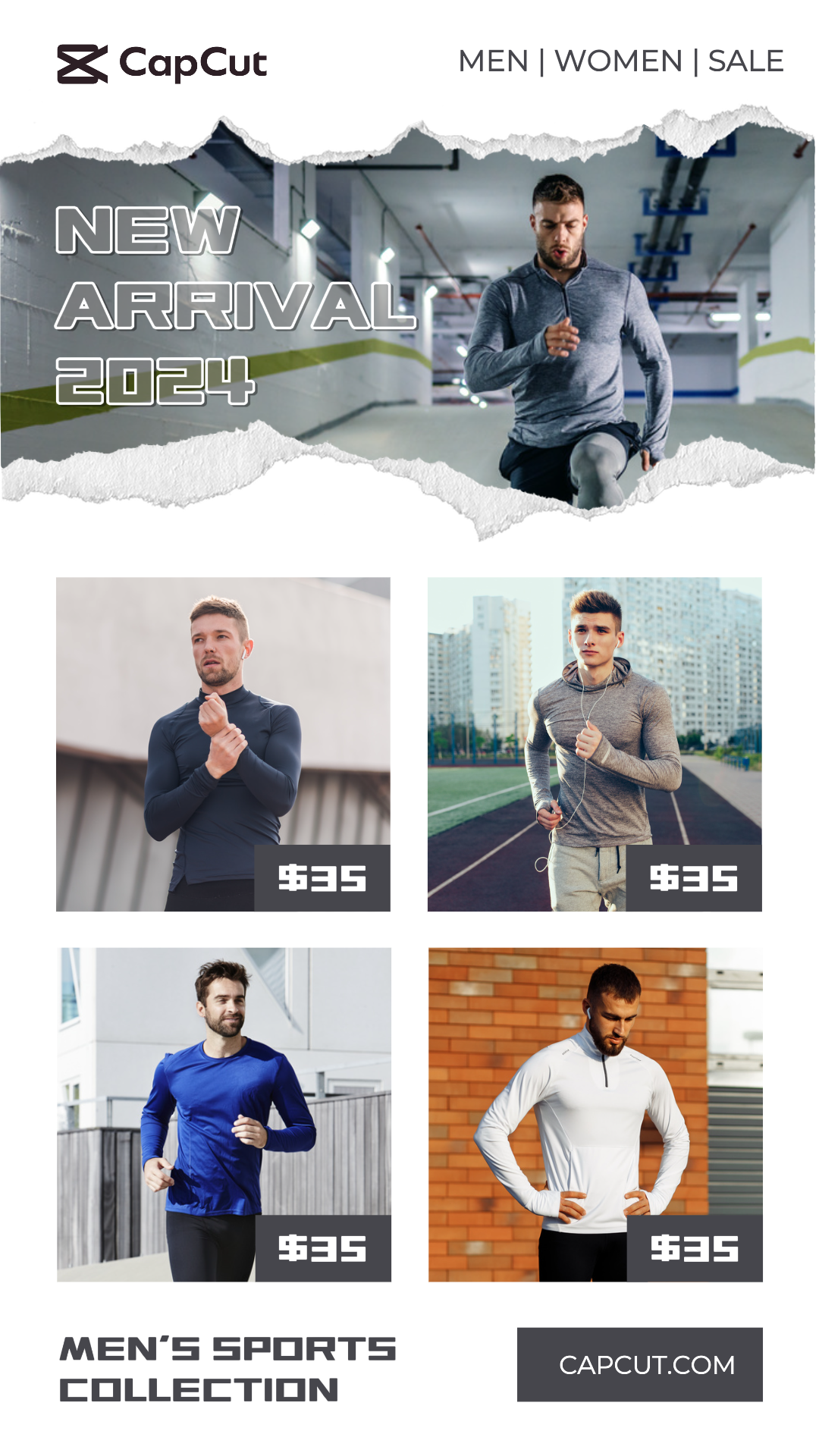 5 Gambar Multi-produk Pakaian Pria Produk Baru