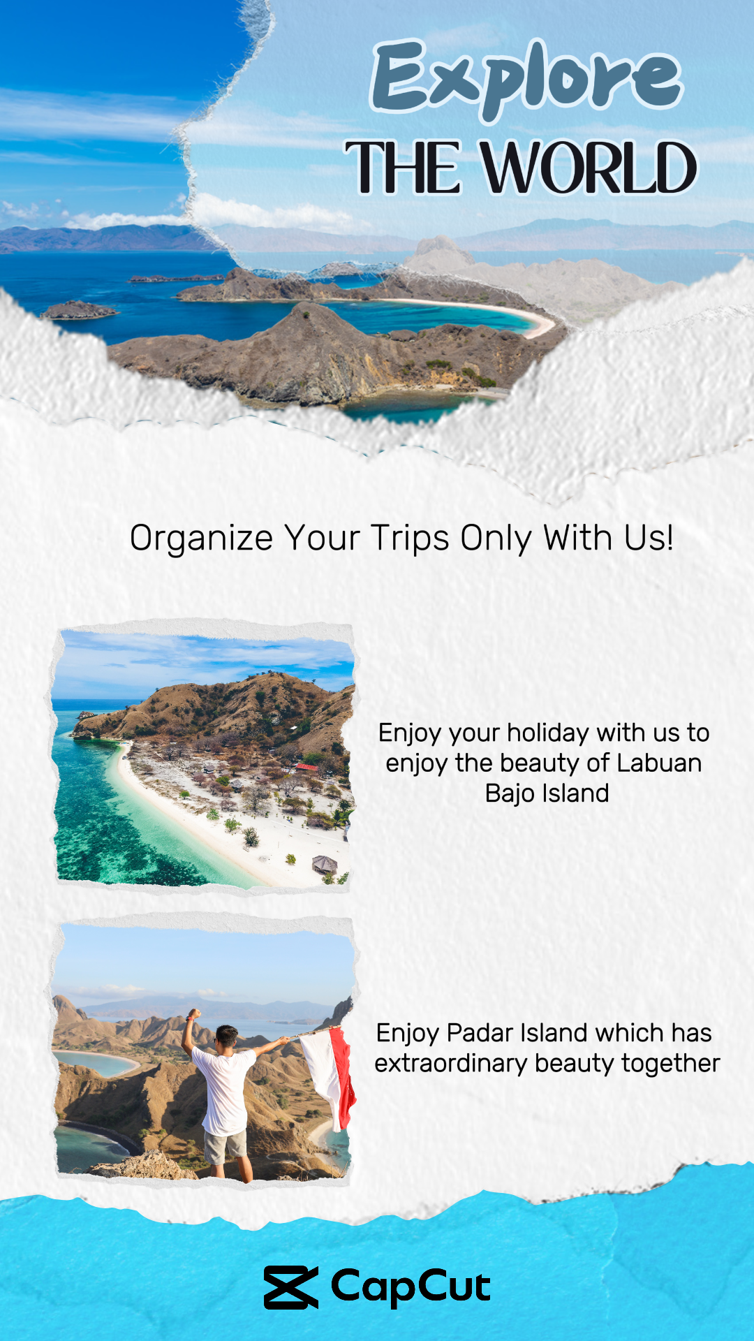 Travel industry instagram story