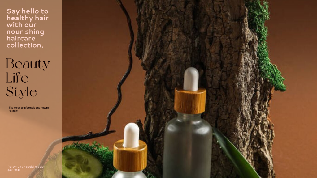 Présentoir de produits de beauté et de soins personnels