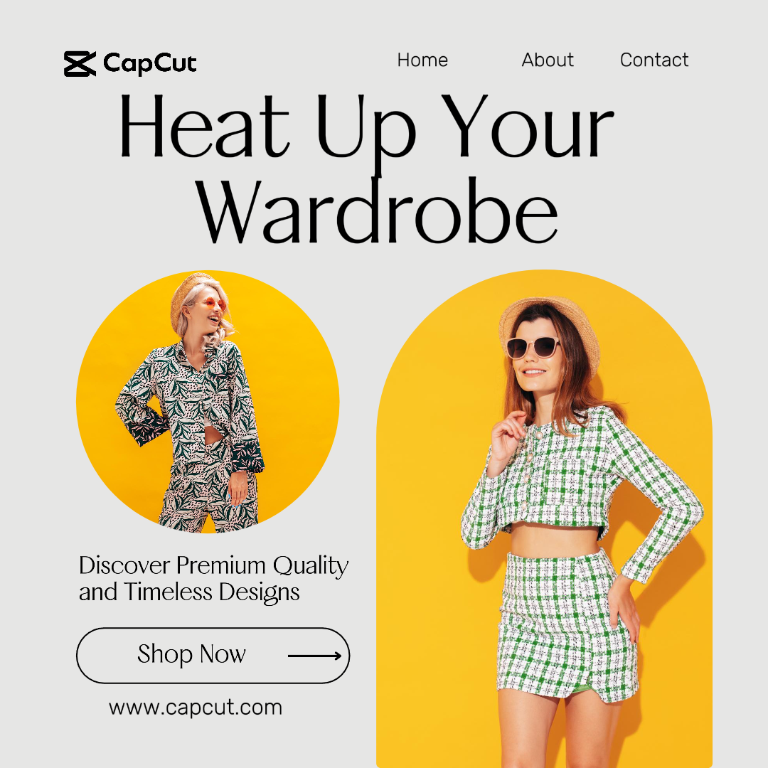 Clothing and shoes Marketing Poster Promotion Fashion Instagram Post