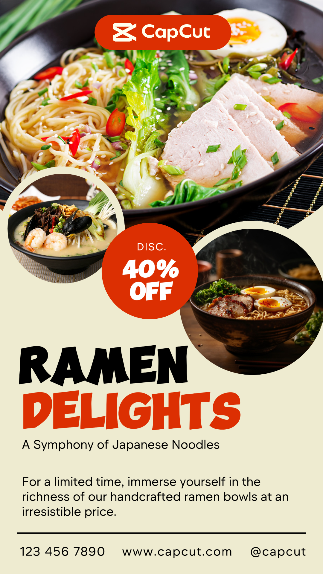 3 Kegiatan Promosi Makanan Gambar Multi-Produk