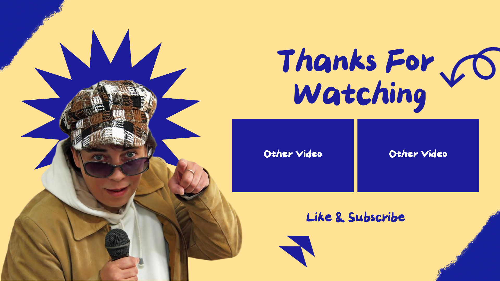 No marketing Youtube End Screen Singing