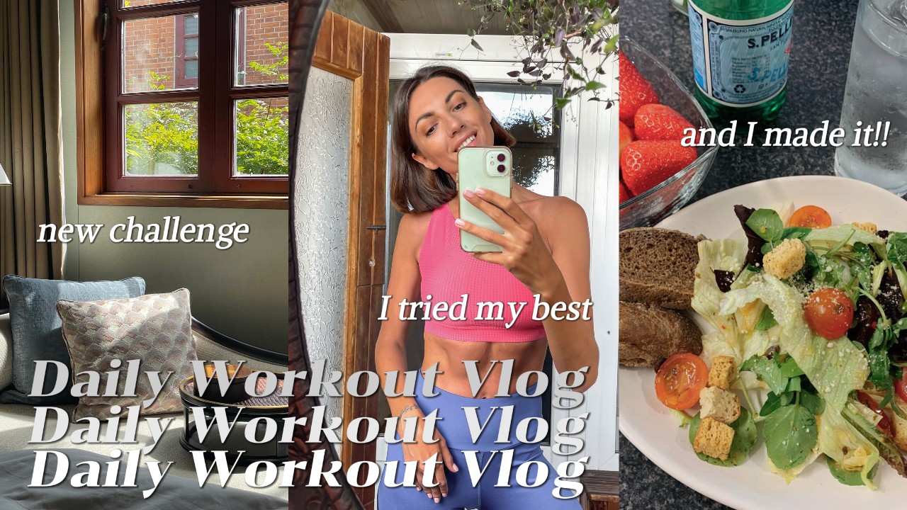 Vlog de Entrenamiento Diario Miniatura de Youtube