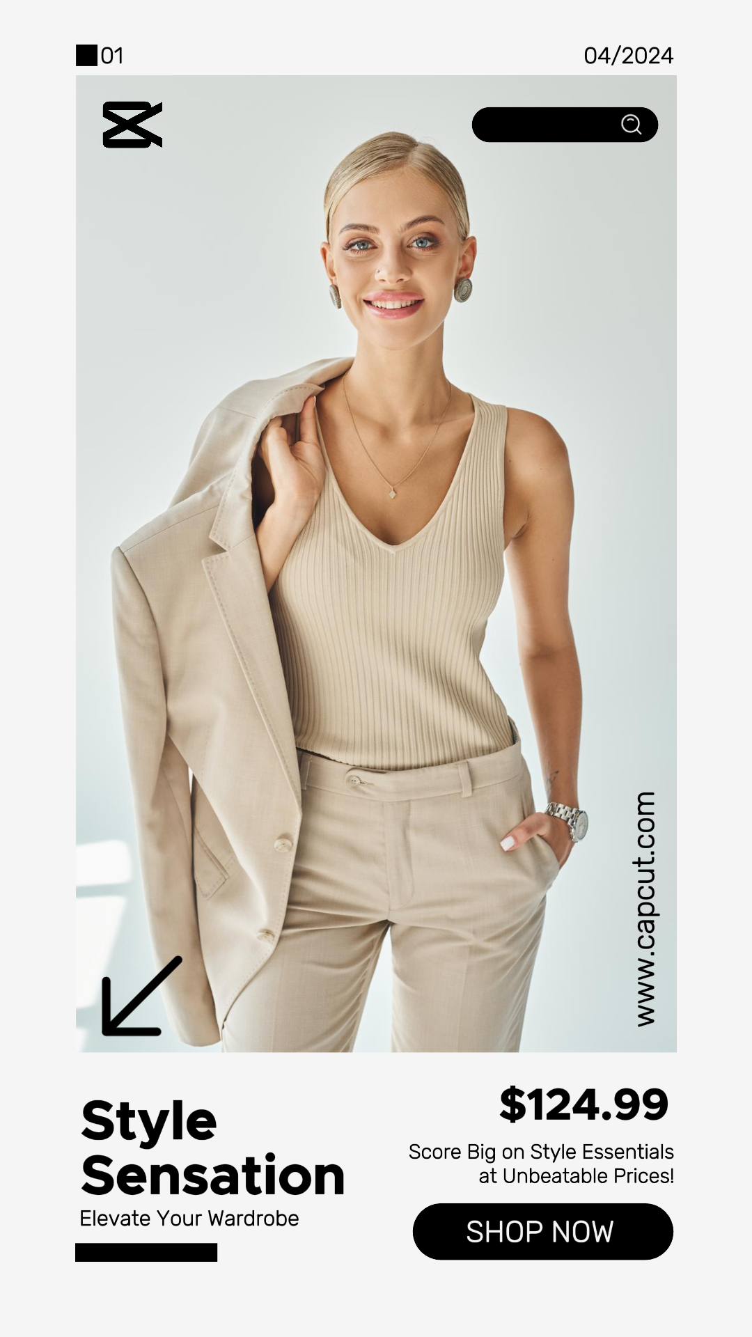 capcut template cover