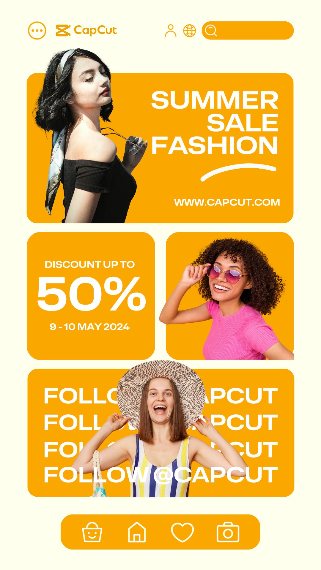 capcut template cover