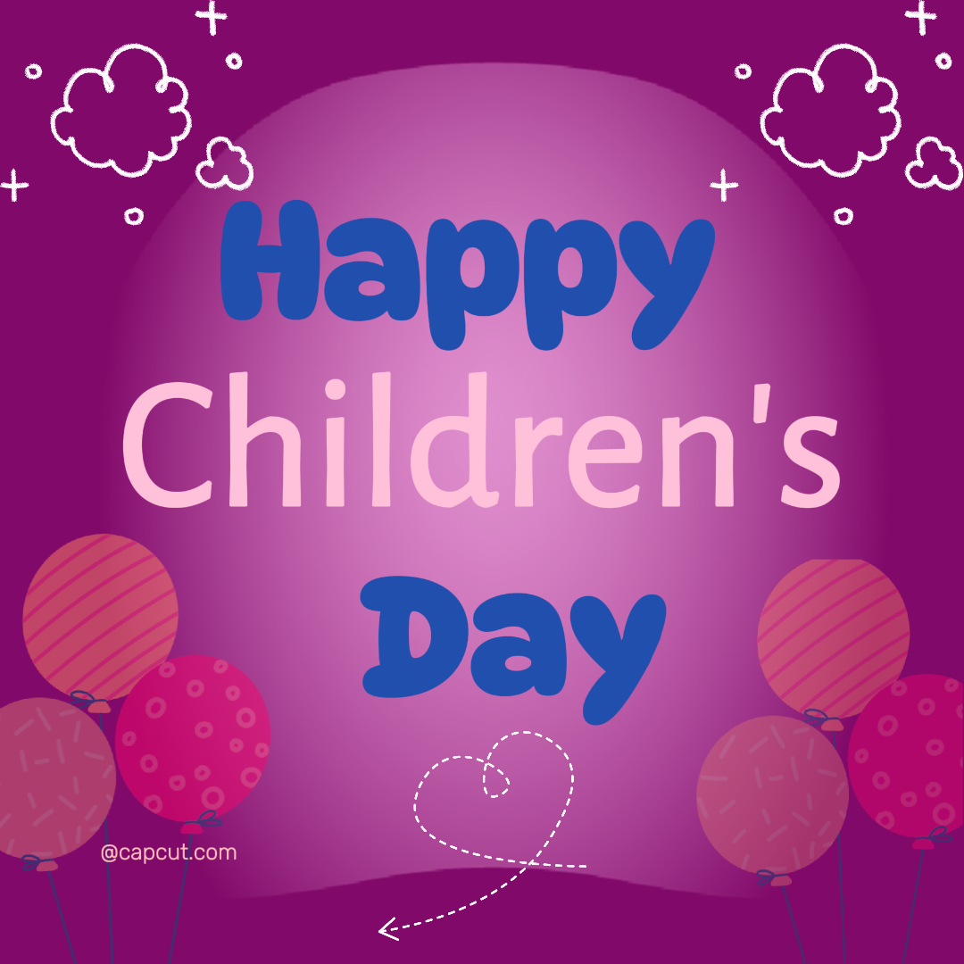 Children's Day -Creative poster Instagram post Happy Children's Day