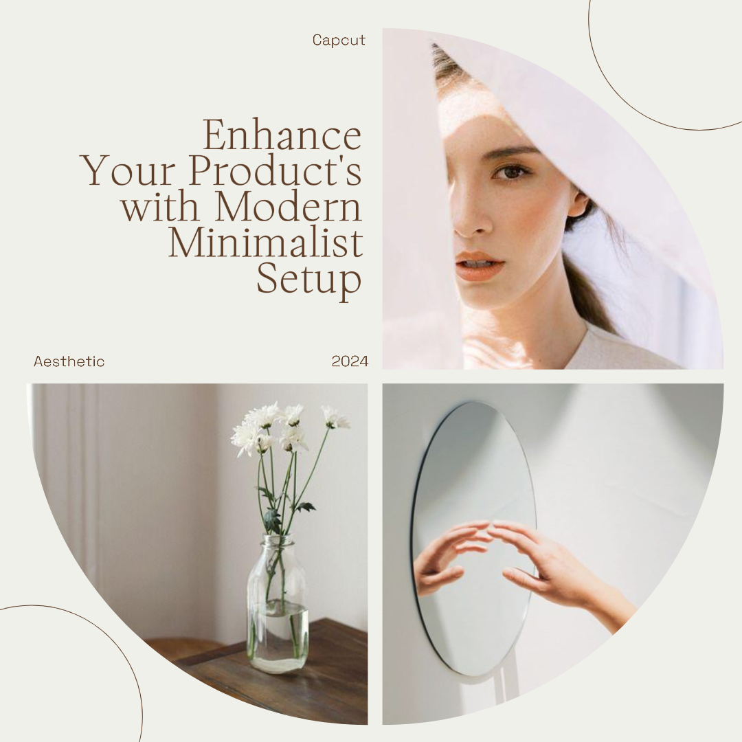 콜라주 사진 미니멀리스트 인스타그램 게시물