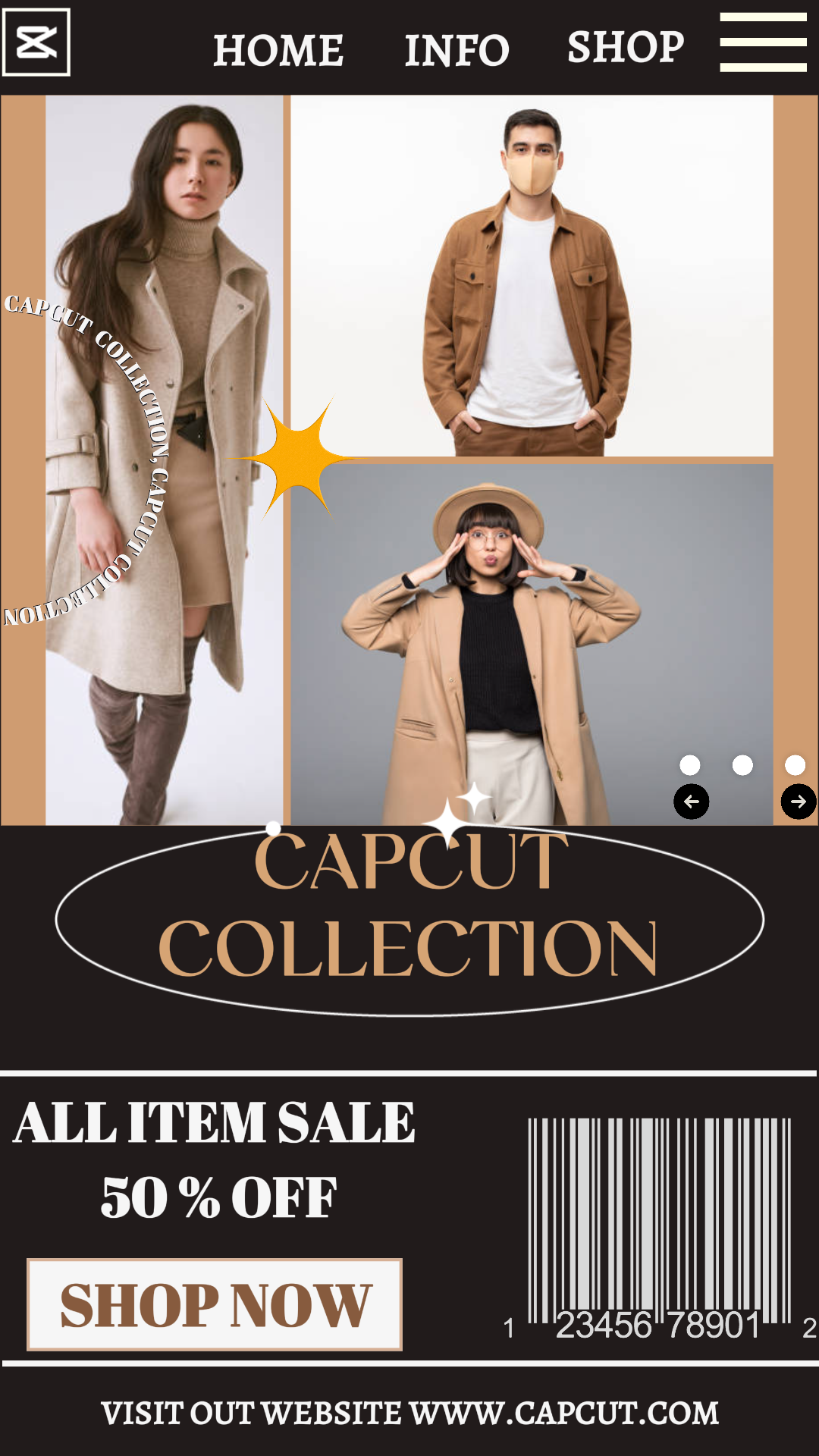 capcut template cover