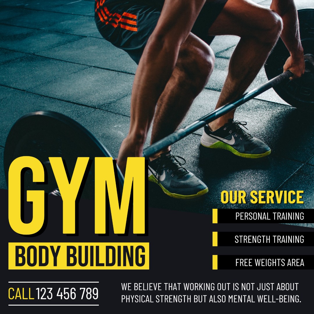 latihan gym menampilkan posting instagram