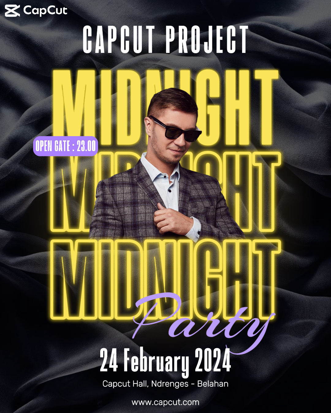 Invitation Midnight Party Invitation