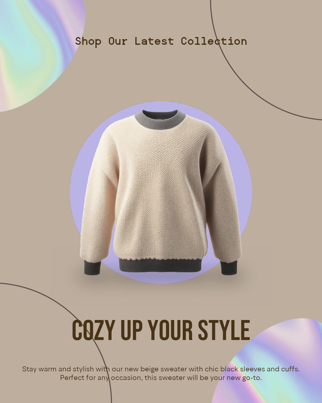 Clothing & Shoes Menu