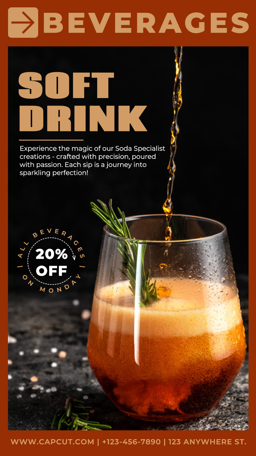 Beverage Soft Drink Promotion Instagram Story