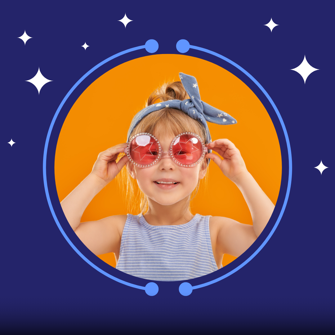 Photo de profil IG non marketing Bleu foncé