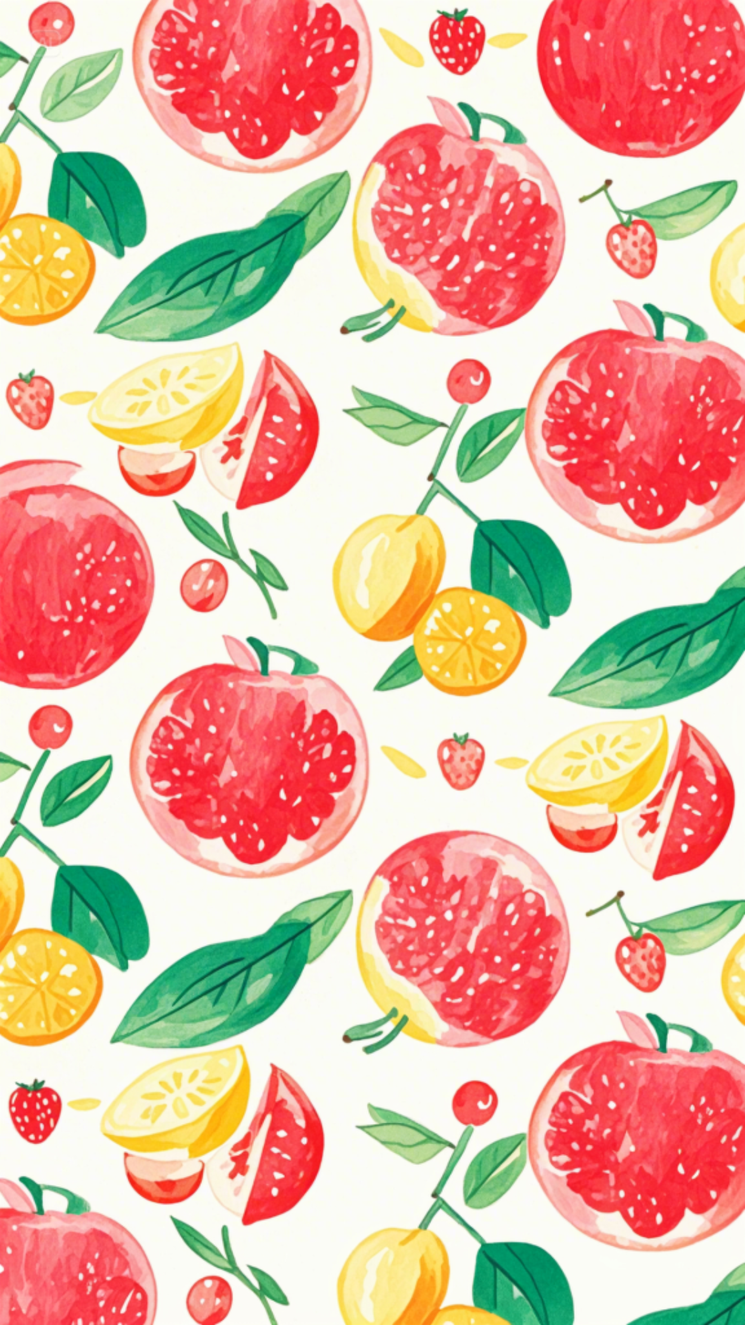 Papel de parede Criativo Poster Fruta