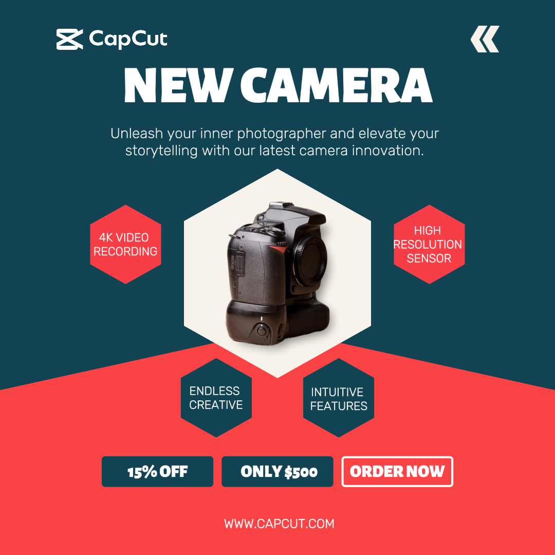 Camera Electronics Promotion Instagram Post
