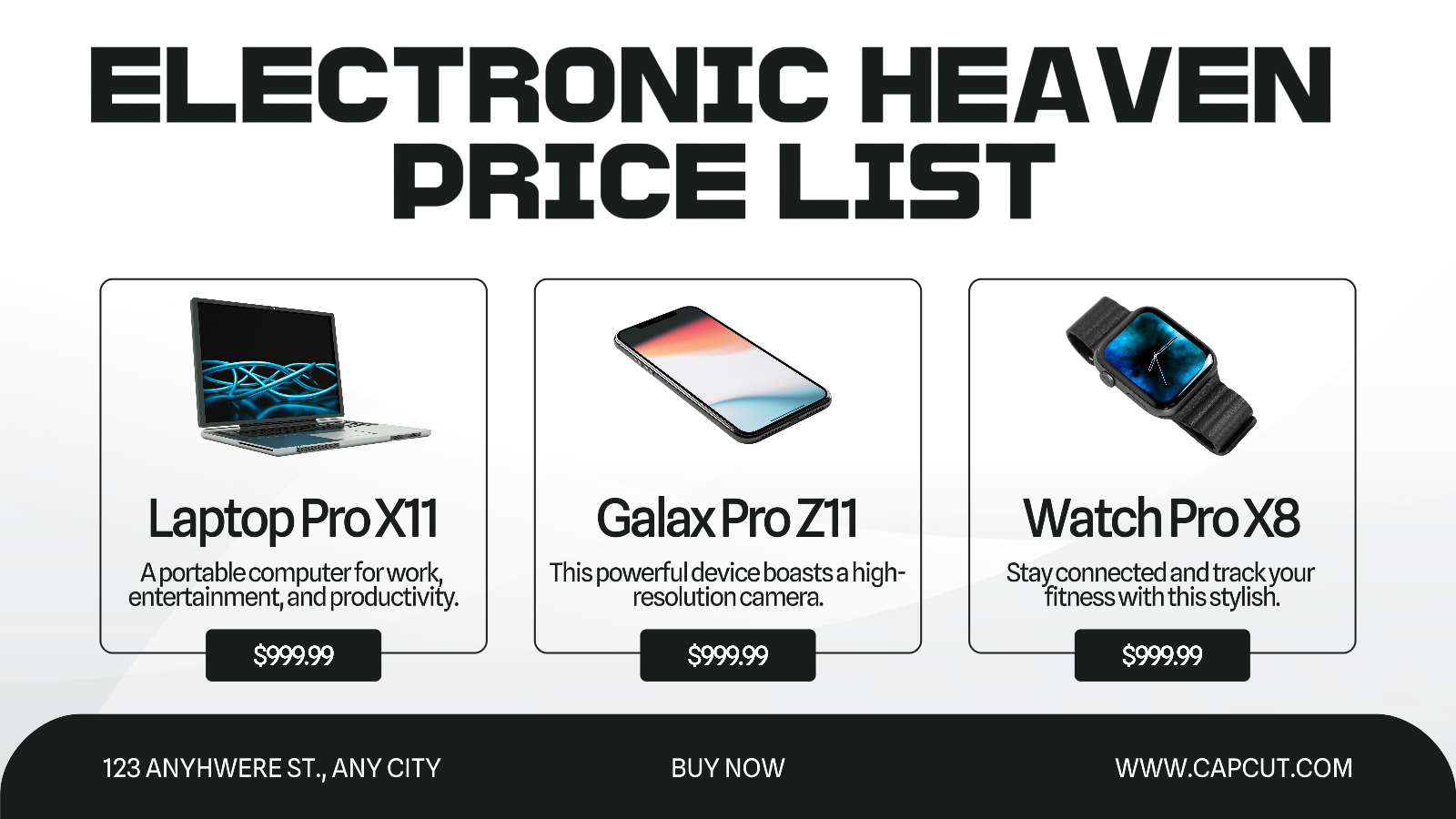 Electronic Product Catalogue Twitter Post