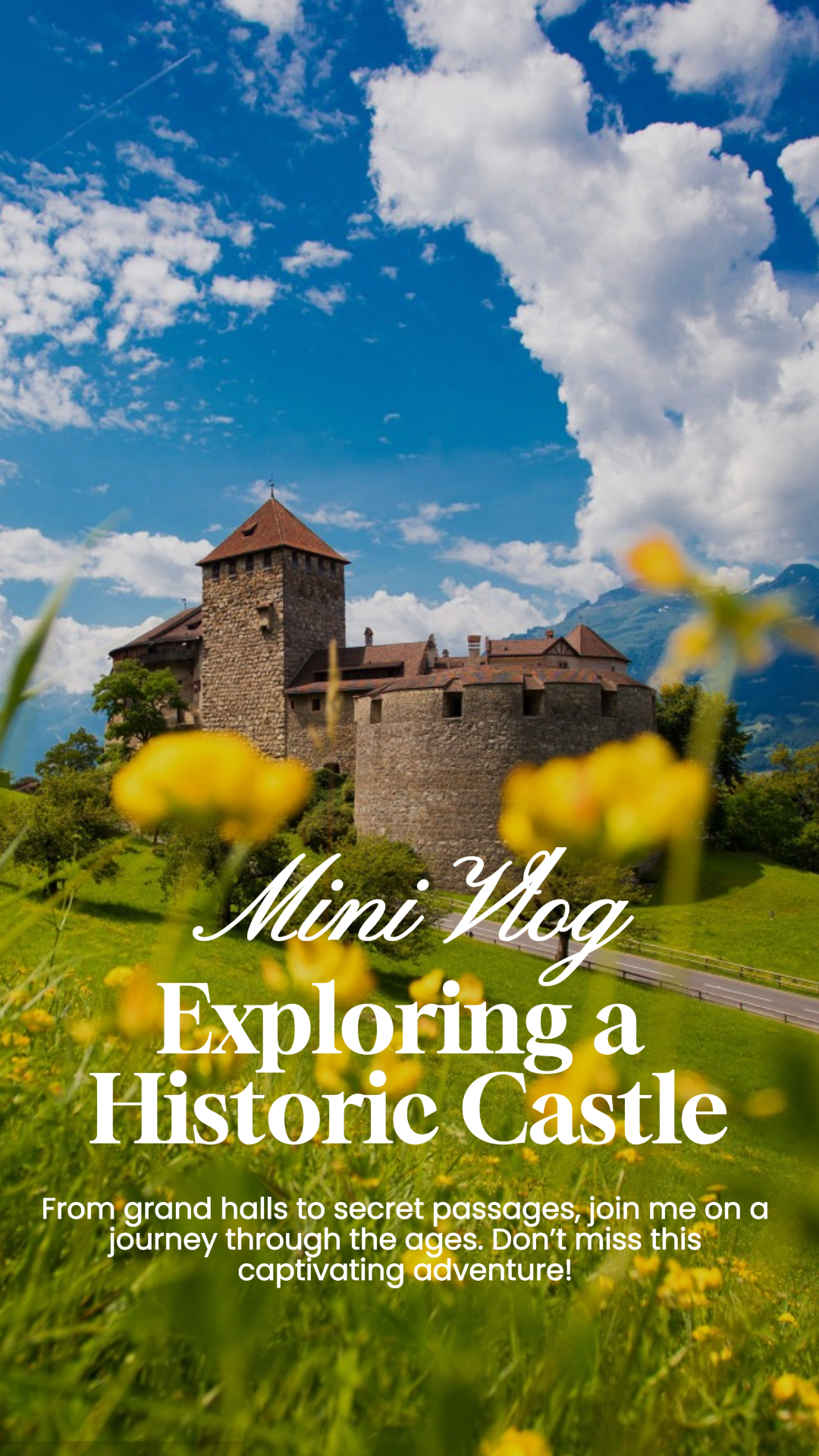 Tiktok Thumbnail Travel Daily Vlog Explore Castle