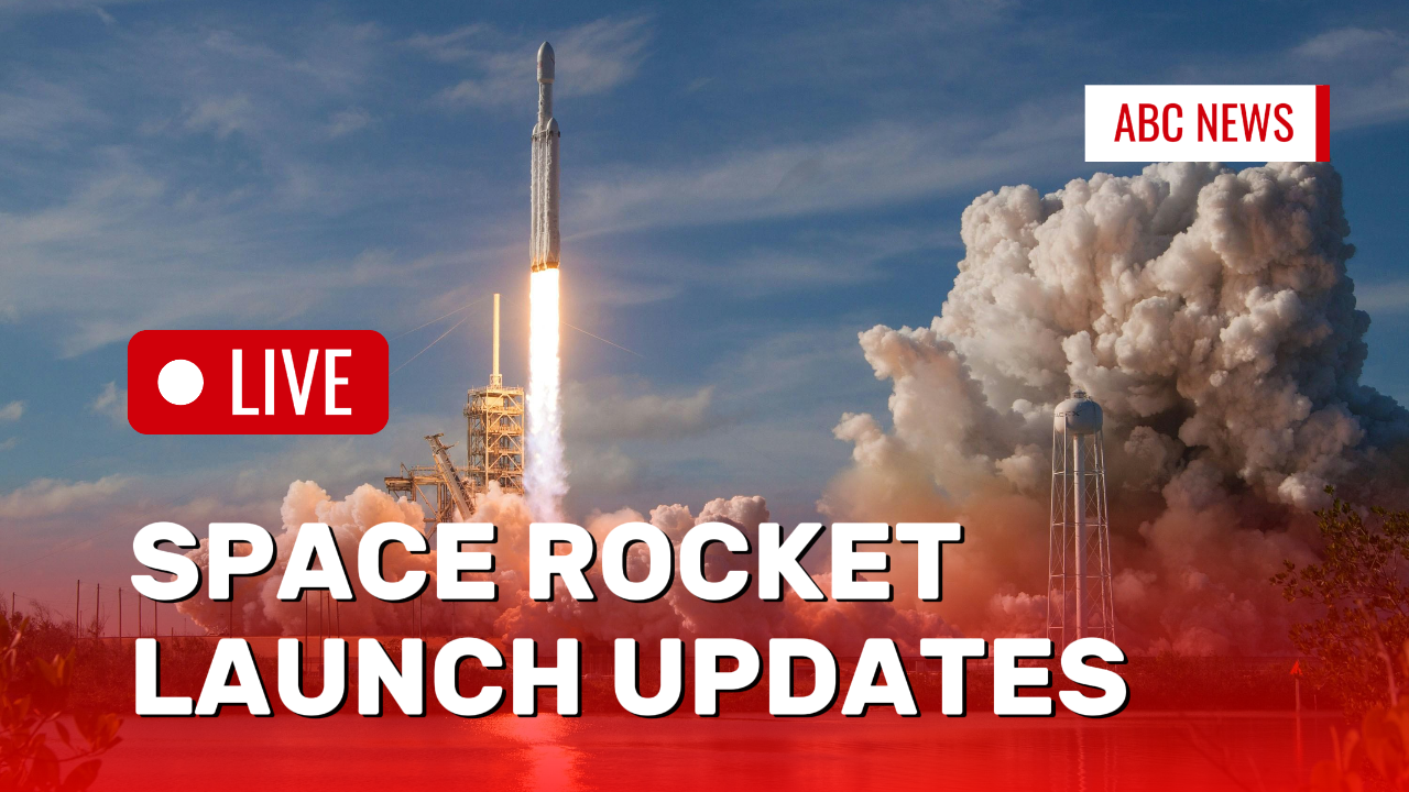 YouTube 썸네일 - 뉴스 - 우주 로켓 발사 업데이트