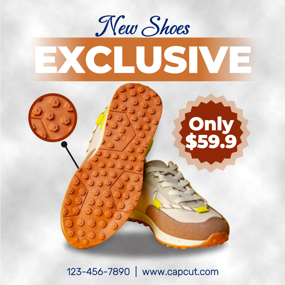 Chaussures Marketing Poster Instagram Post Sneakers Exclusive 13