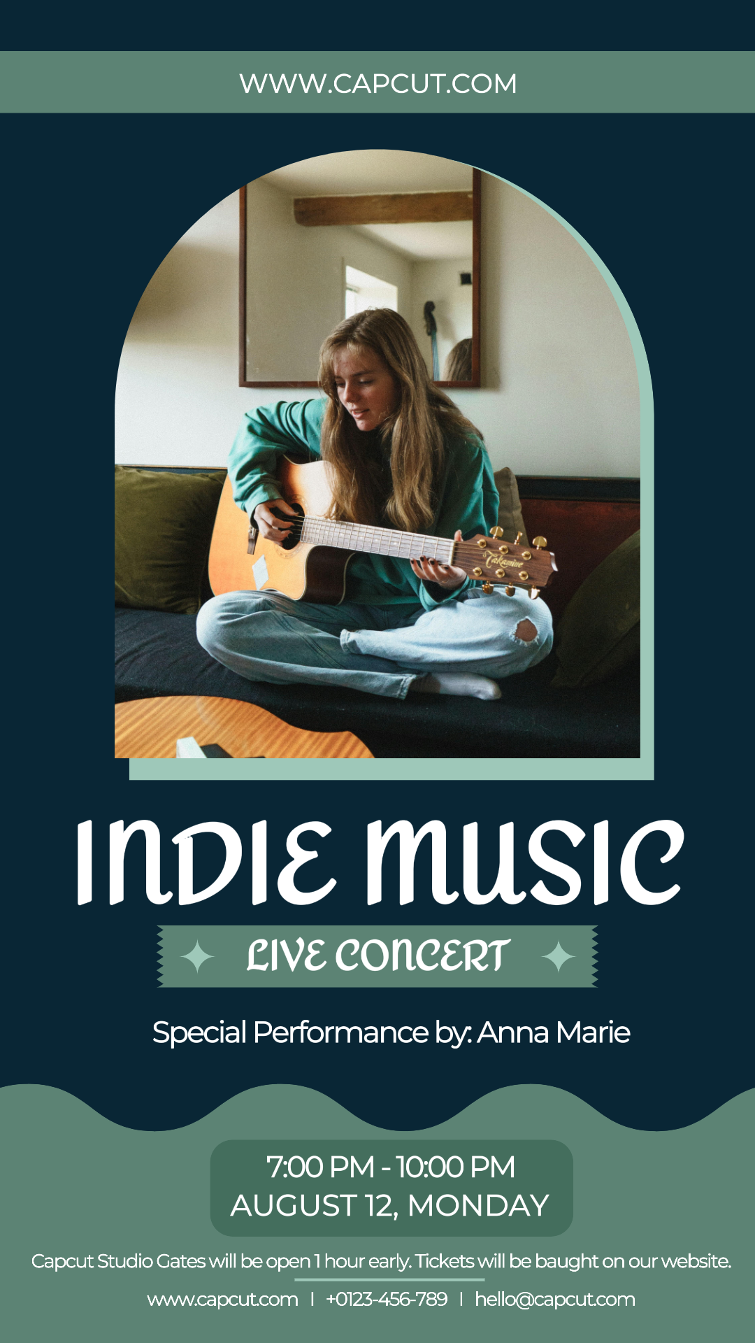 Entertainment Indie Music Live Concert Instagram Story