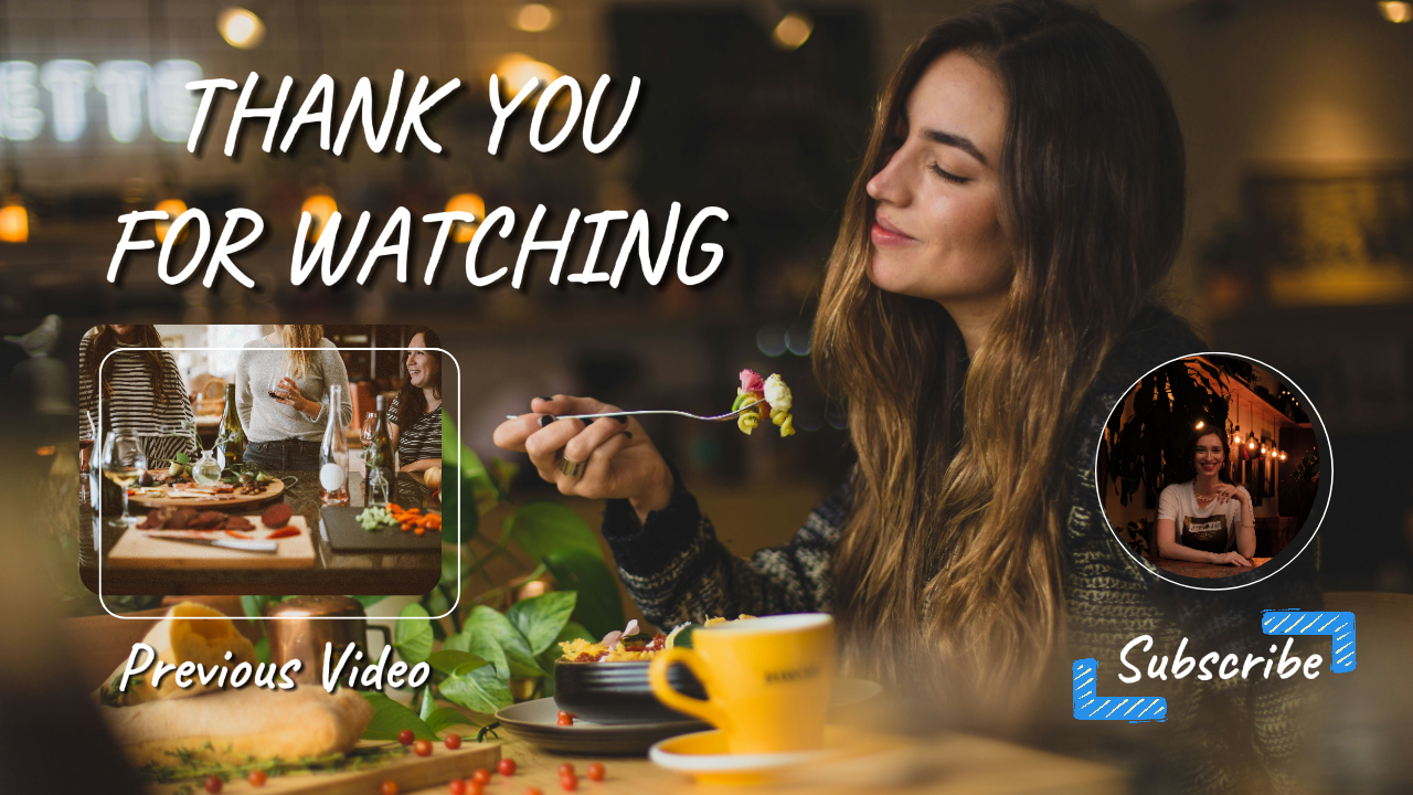 Tela Final do Foodie Youtube