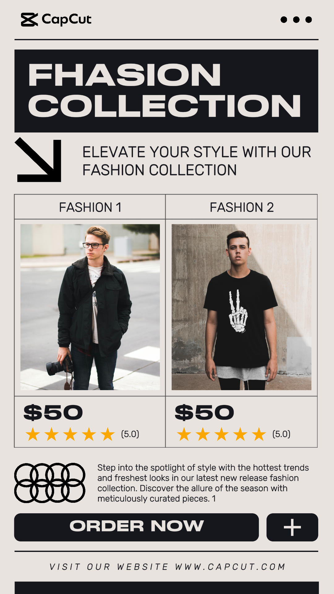 capcut template cover