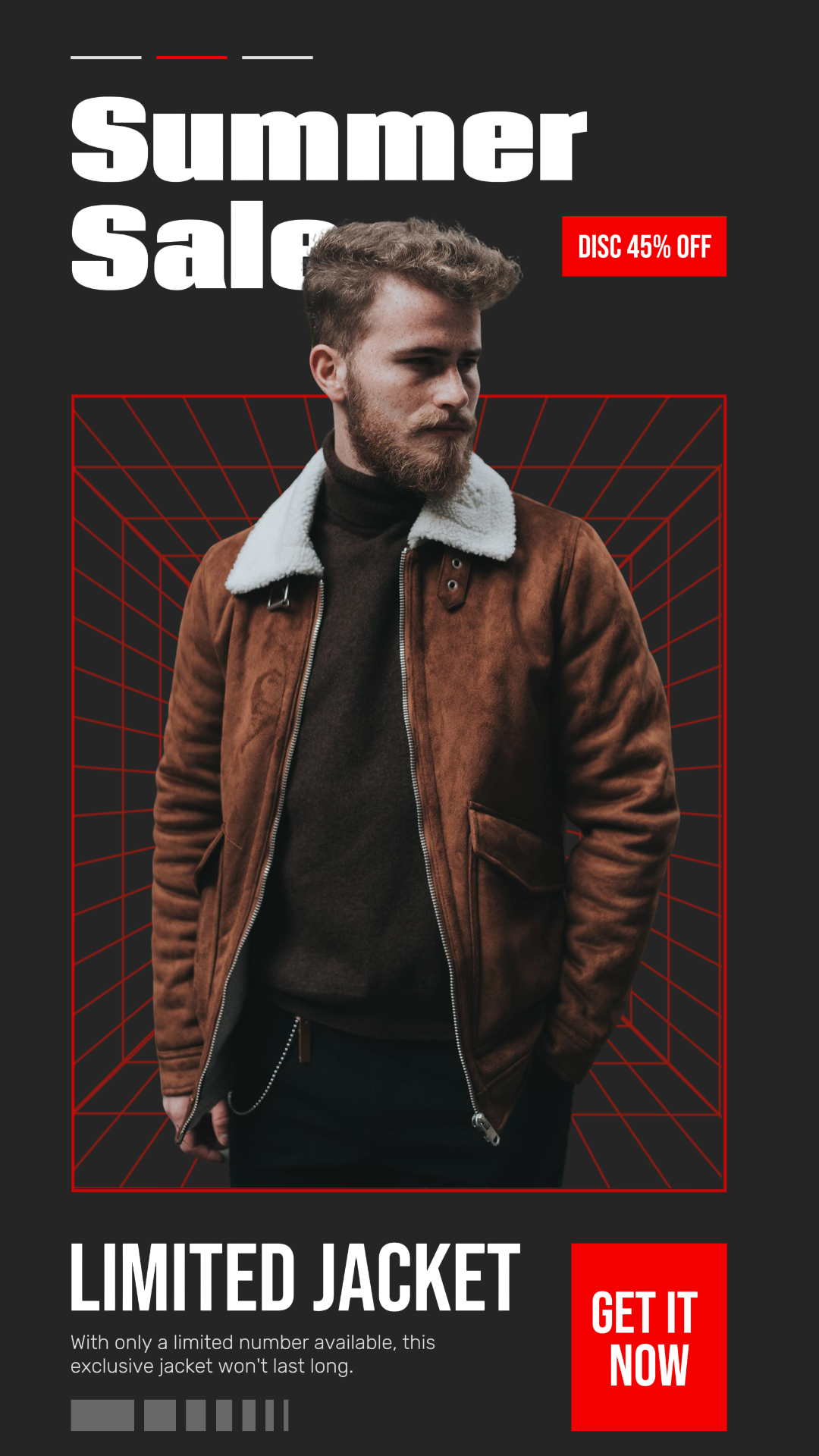 Sommerverkauf Kleidung Promotion Limited Jacke