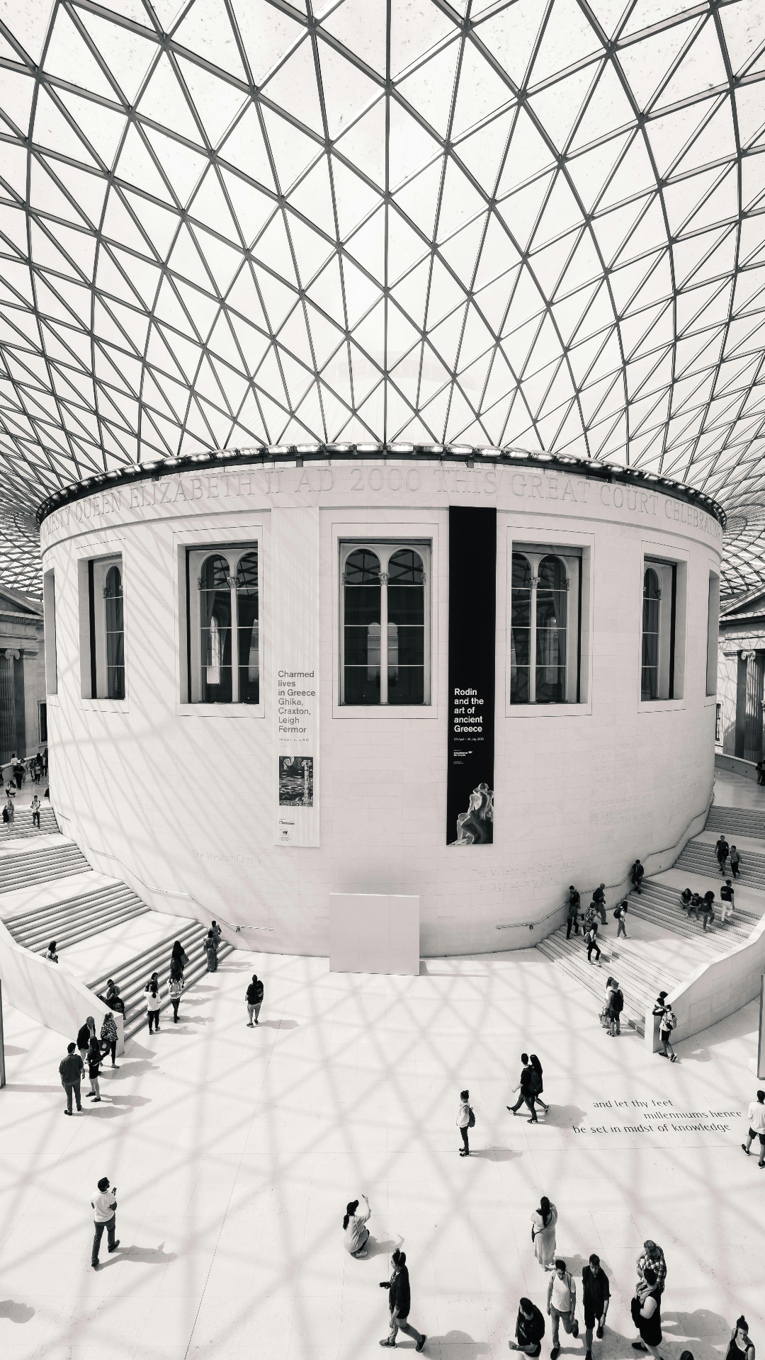 Wallpaper creative poster building